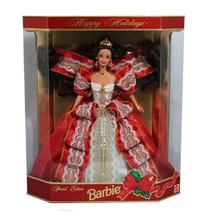 1997 Happy Holidays Barbie - 10th anniversary edition